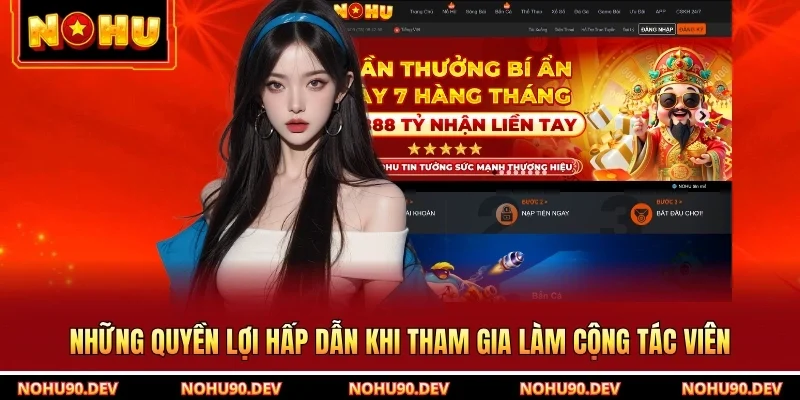 Những quyền lợi hấp dẫn khi tham gia làm cộng tác viên